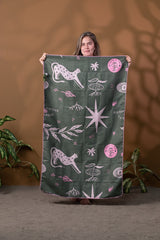 Toalla Microfibra Raíces (Doble Faz)