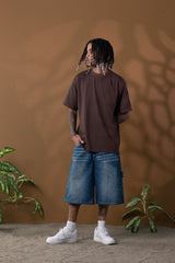 Camiseta Oversize Café 270 gr