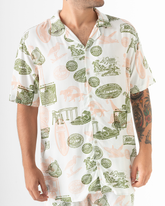 Camisa hombre Buenaventura Planeta Juan X Bohío Blanca (Chalis)