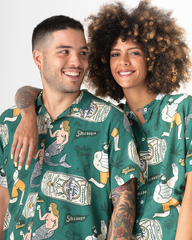 Sol & Siesta green men's shirt (Chalis)