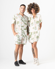 Camisa hombre Buenaventura Planeta Juan X Bohío Blanca (Chalis)