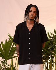 Unisex Black Bohío Shirt (Chalis)