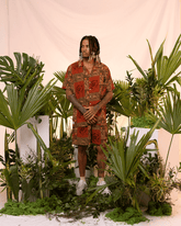 Metamorphosis Bugs Men's Shirt (Rayon)