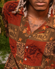 Camisa hombre Metamorfosis Bichos (Rayón)