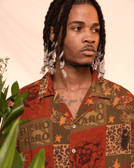 Camisa hombre Metamorfosis Bichos (Rayón)