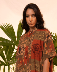 Camisón mujer Metamorfosis Bichos talla única (Rayón)