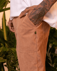 Unisex Brown Pants (Corduroy)