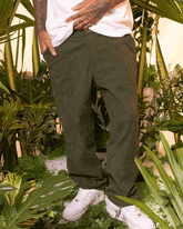 Unisex Military Green Pants (Corduroy)