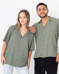Unisex Green Bohío Shirt (Chalis)