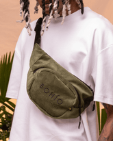 Green Metamorphosis Belt Bag (Corduroy)