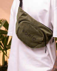 Riñonera Metamorfosis verde (Corduroy)