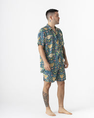 Camisa Hombre Magdalena medio O2 Reserve X Bohío azul (Chalis)