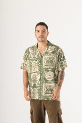 Camisa Masculina Urbania X Bohío (Rayón)