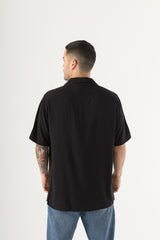 Camisa Hombre Negra Solano (Chalis)