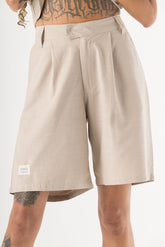 Short Mujer Básico Tipo Bermuda (Rayón)