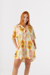 Camisón Mujer Discos Fuentes X Bohío (Rayón)