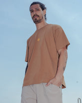 Unisex Oversize Reborn Mustard T-shirt (190gr cotton)