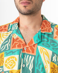 Camisa hombre Fachada multicolor (Chalis)