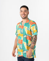 Camisa hombre Fachada multicolor (Chalis)