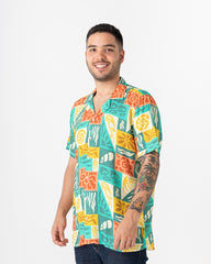 Camisa hombre Fachada multicolor (Chalis)