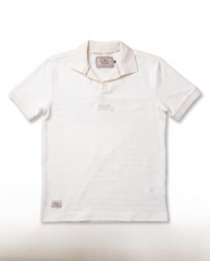 Camisa Polo Masculina Básica Bacana Marfil (Algodón 100%)