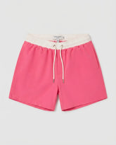 Pantaloneta De Baño Masculina Unicolor Salmón (Poliester)