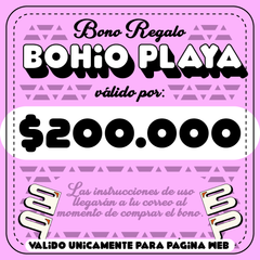 Gift voucher for stores or websites