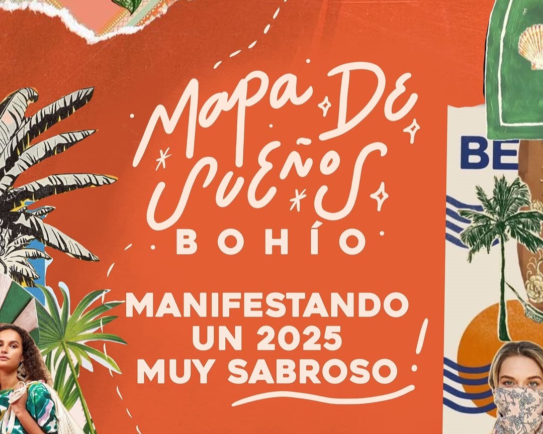 Mapa de sueños Bohío: Manifestando un 2025 muy sabroso