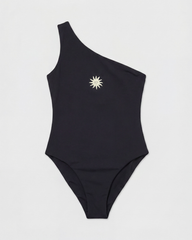 Vestido de baño y Body Mujer Negro A Los Mares Los Pesares