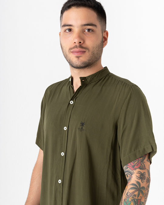 Ladrilleros cuello mao (Camisa hombre)