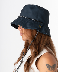 Bucket Hat Unisex Palmerita Azul (Doble faz)