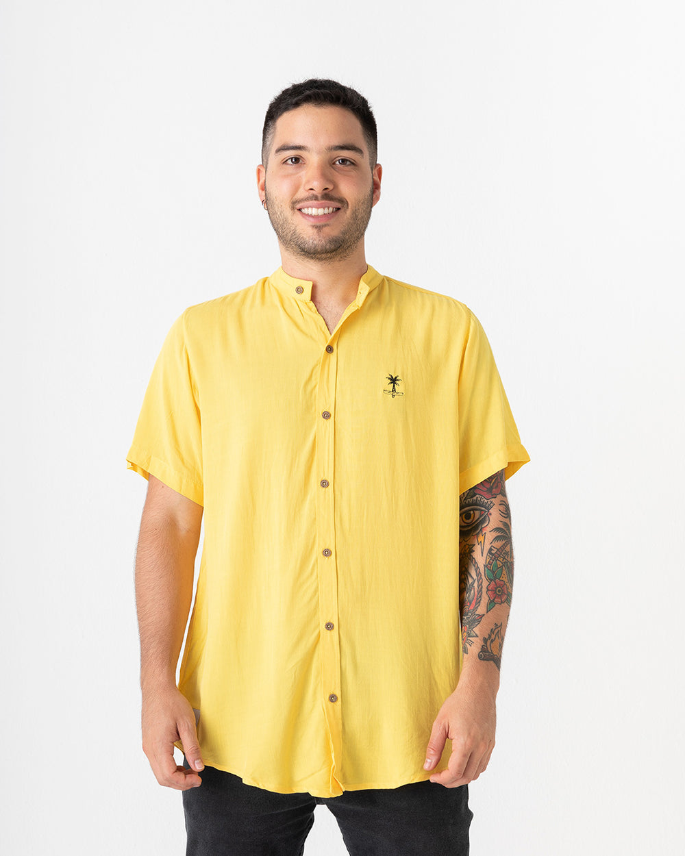 Taxi Driver cuello mao(Camisa hombre)