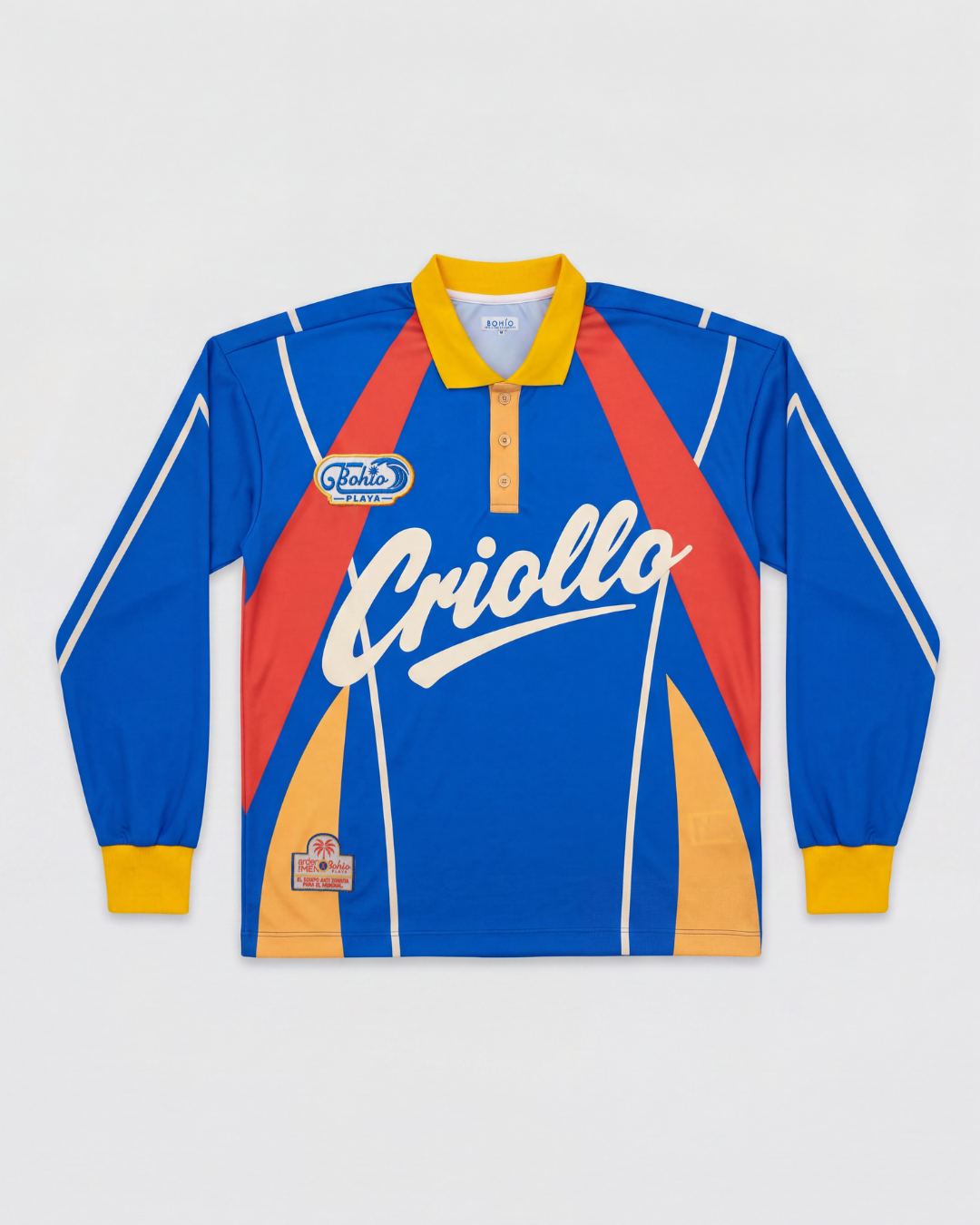 Camisa Futbol Criollo Diez De Diez Manga Larga