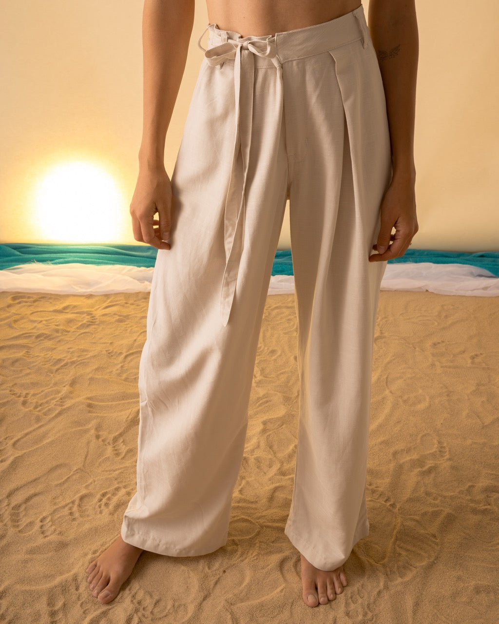 Pantalón Mujer Básico (42% Rayón - 58% Algodón)