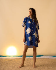 Camisón Mujer A Los Mares Los Pesares (Rayón)