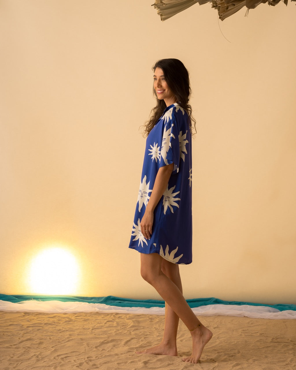 Camisón Mujer A Los Mares Los Pesares (Rayón)