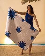 Toalla De Microfibra A Los Mares Los Pesares (Doble Faz)