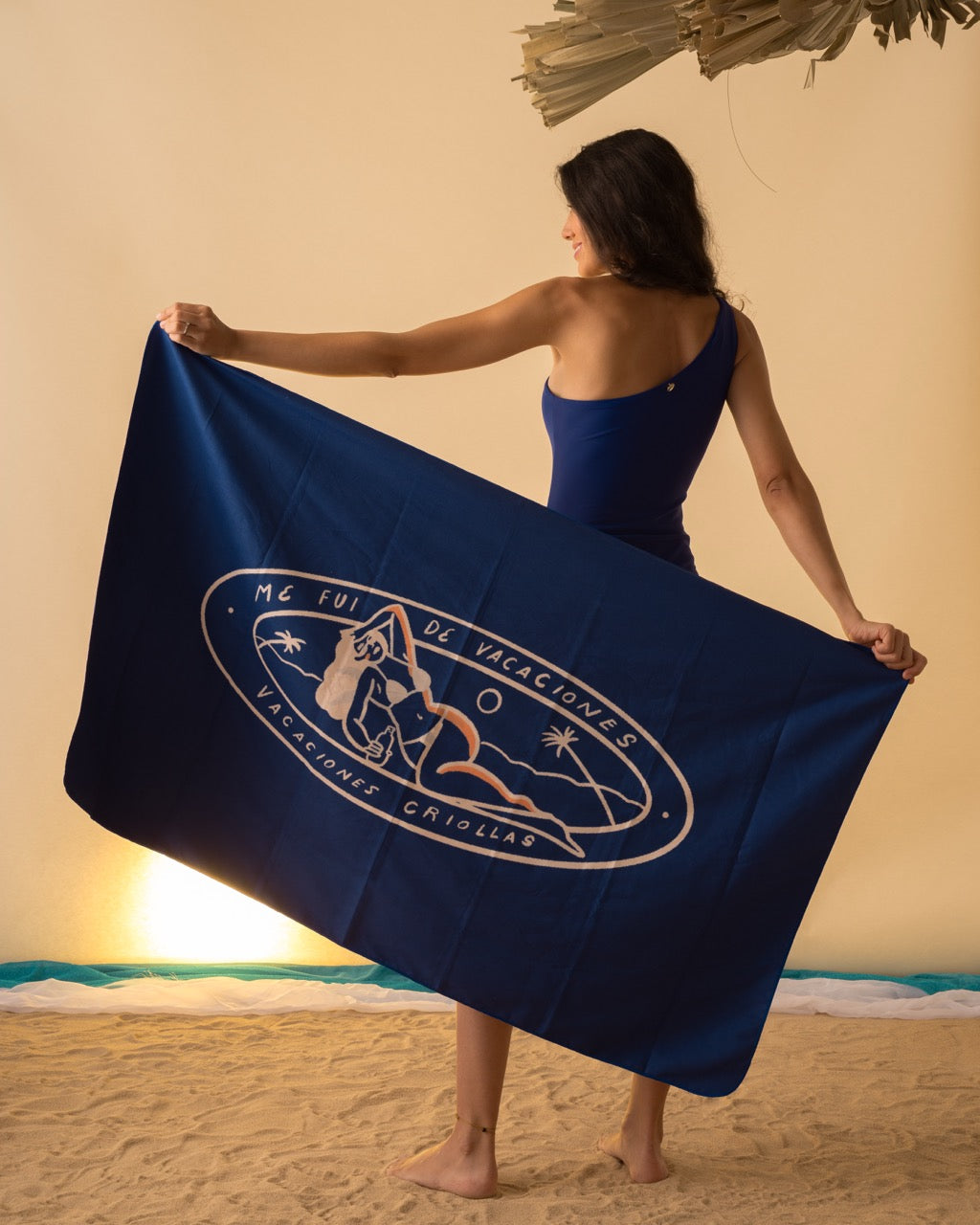 Toalla De Microfibra A Los Mares Los Pesares (Doble Faz)