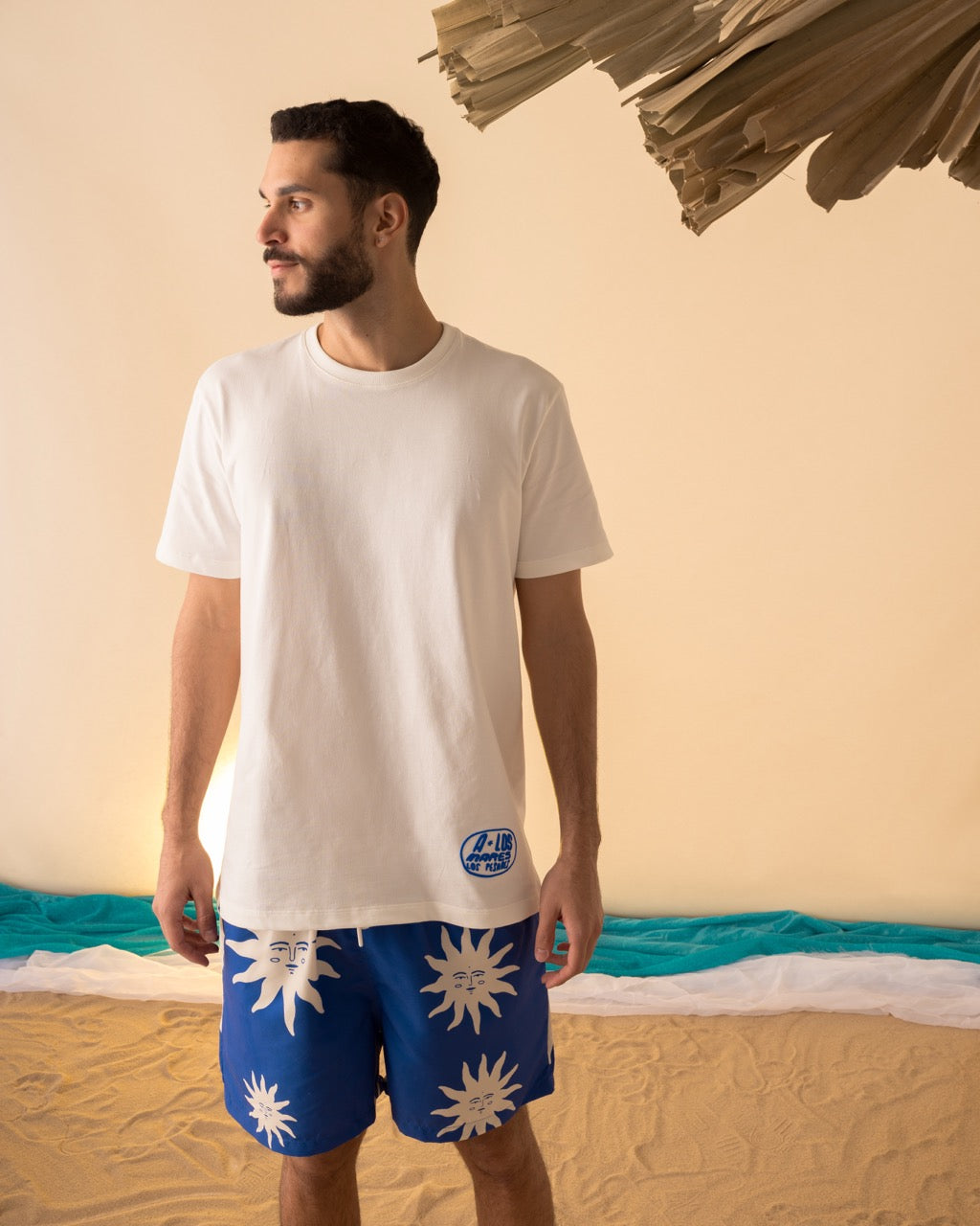 Camiseta Regular Crudo A Los Mares Los Pesares