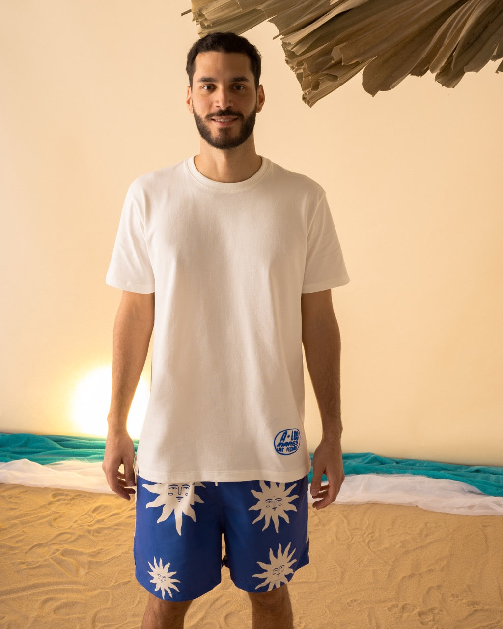 Camiseta Regular Crudo A Los Mares Los Pesares