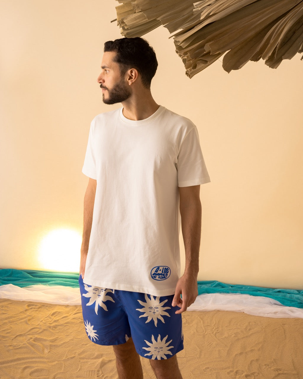 Bañadora Hombre A Los Mares Los Pesares (Tela Eco)