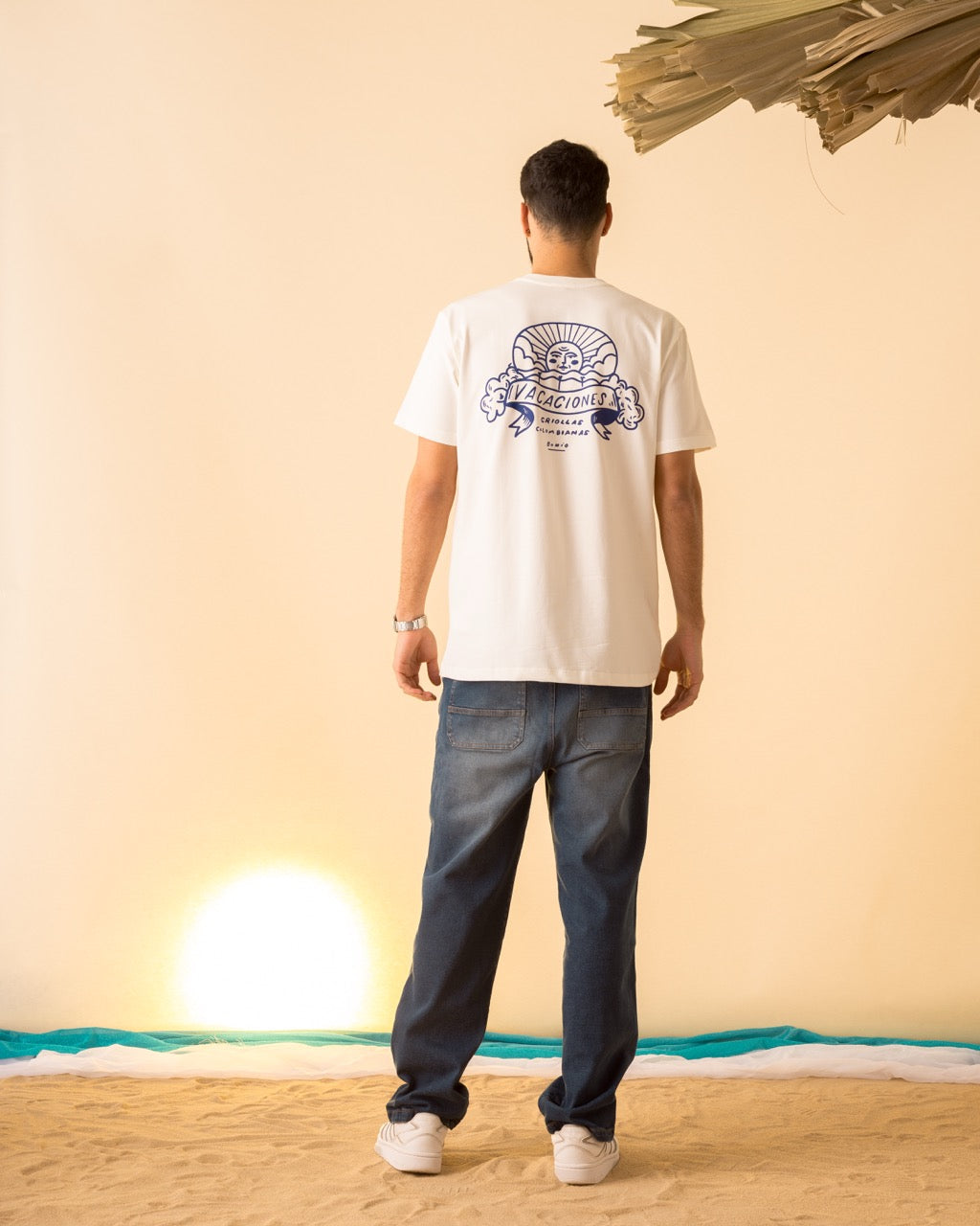 Camiseta Regular Crudo A Los Mares Los Pesares