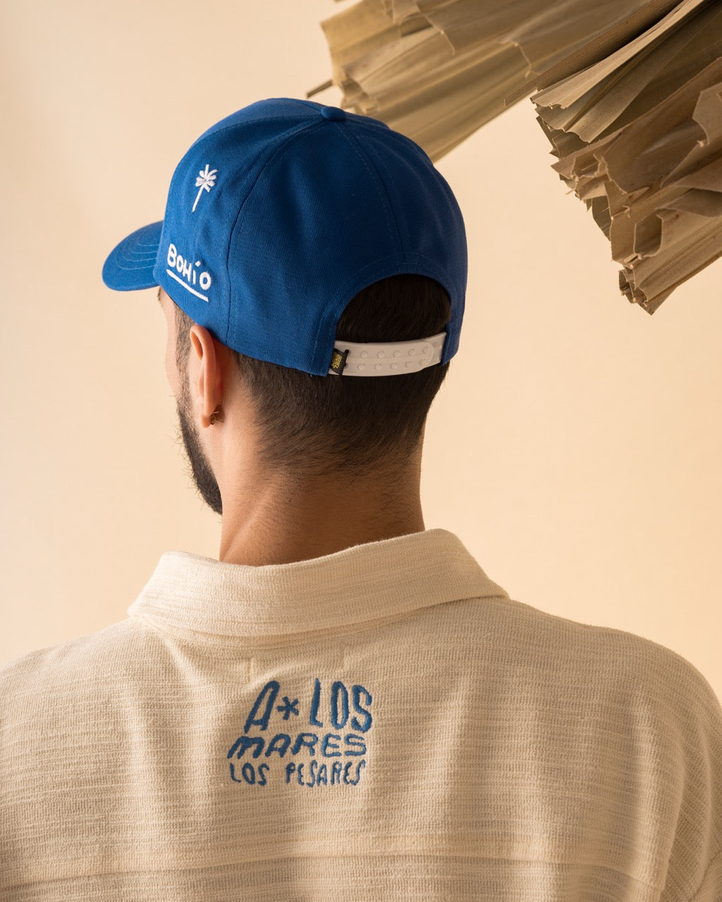 Gorra A Los Mares Los Pesares Azul Vacaciones Criollas (Beisbolera)