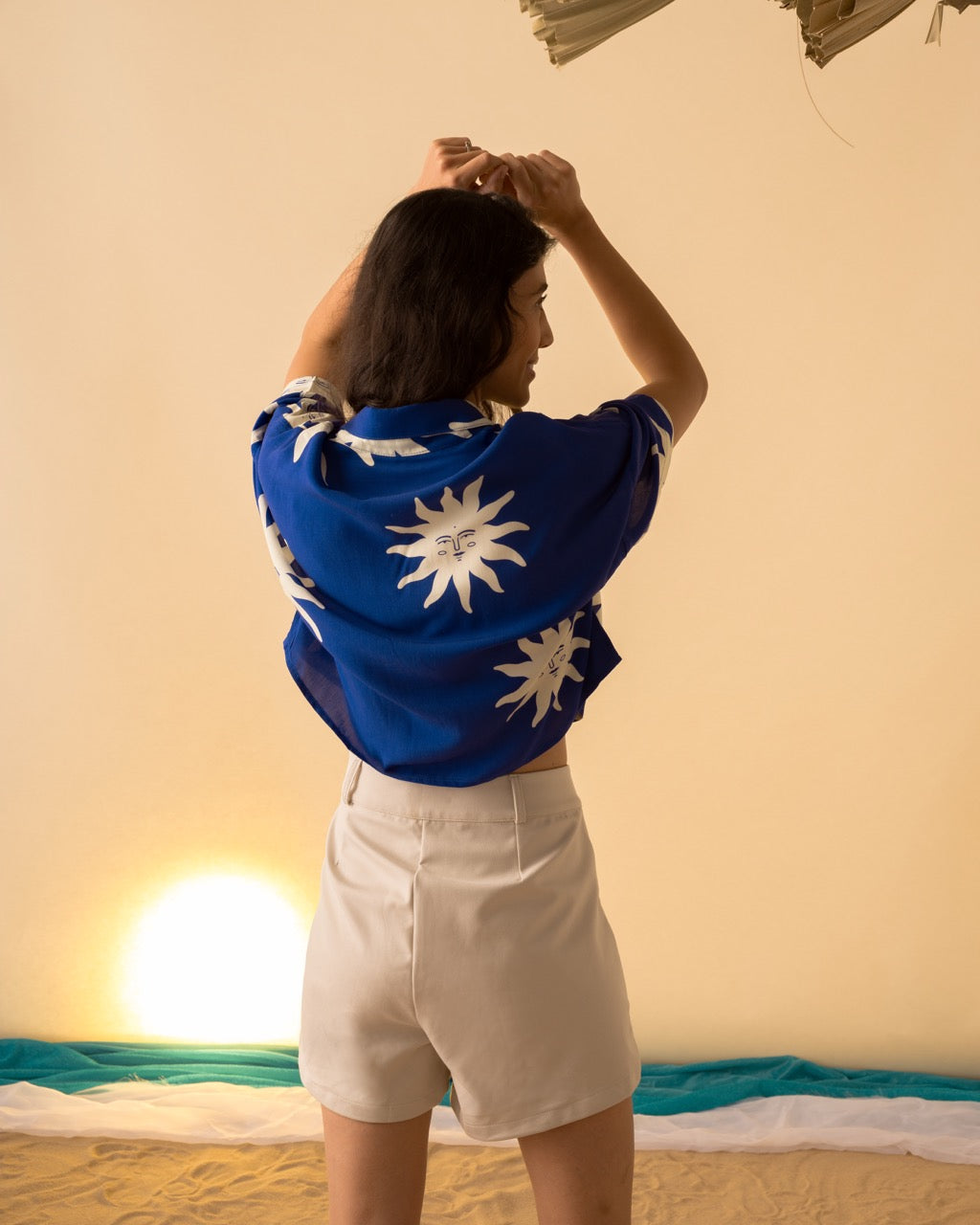 Camisa Corta Mujer A Los Mares Los Pesares (Rayón)