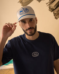 Gorra A Los Mares Los Pesares Beige Bohío (Beisbolera)