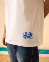 Camiseta Regular Crudo A Los Mares Los Pesares