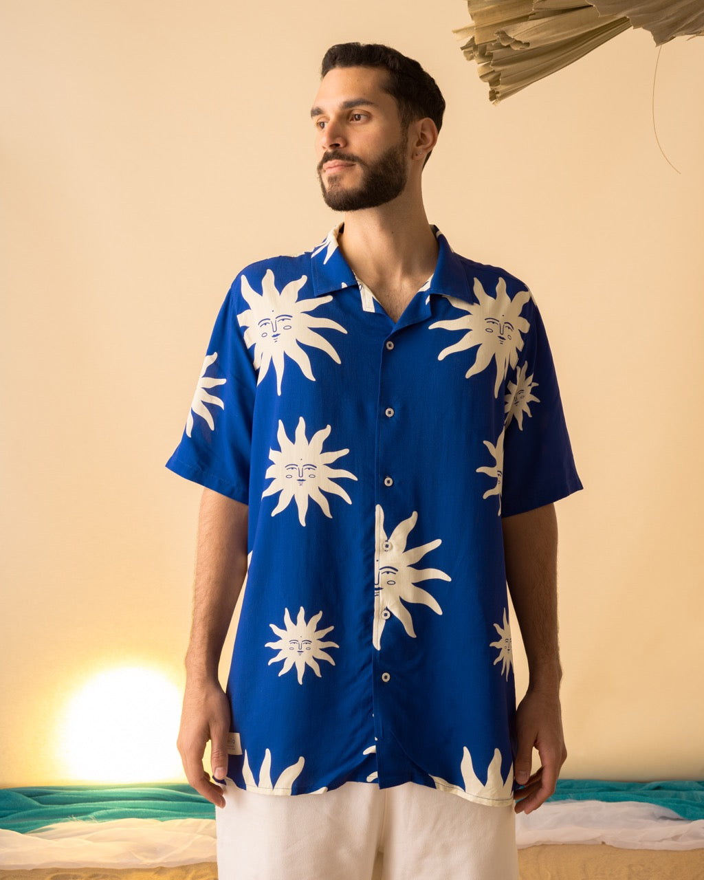 Camisa Masculina A Los Mares Los Pesares (Rayón)