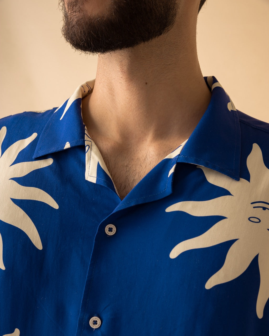 Camisa Masculina A Los Mares Los Pesares (Rayón)