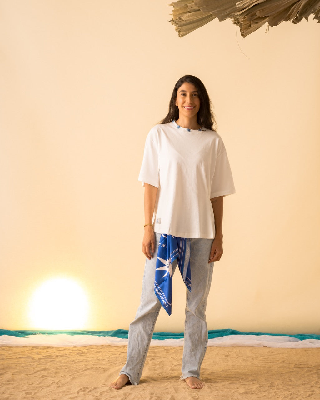 Camiseta Mujer Cruda Soles A Los Mares Los Pesares