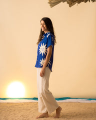 Camisa Mujer A Los Mares Los Pesares (Rayón)